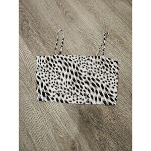 Express Women's Crop Top Spaghetti Straps Size Large NWT